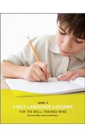 First Language Lessons Level 3: Student Workbook
