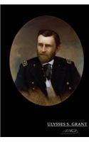 Ulysses S. Grant: 6" x 9", Ulysses S. Grant Ruled Lined Journal Notebook, American Civil War (1)-[Professional Binding]
