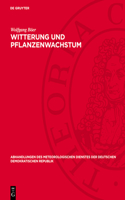 Witterung Und Pflanzenwachstum