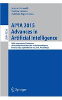 AI*IA 2015 Advances in Artificial Intelligence