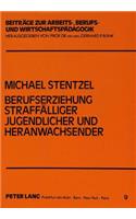 Berufserziehung straffaelliger Jugendlicher und Heranwachsender: Empirische Untersuchungen in Justizvollzugsanstalten, in Privaten Initiativen Der Straffaelligenhilfe Und in Sozialpaedagogisch Betreuten Beschaefti