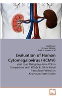 Evaluation of Human Cytomegalovirus (HCMV)