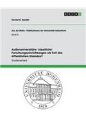 Außeruniversitäre 'staatliche' Forschungseinrichtungen als Teil des öffentlichen Dienstes?