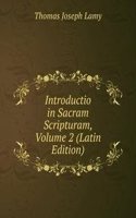 Introductio in Sacram Scripturam, Volume 2 (Latin Edition)