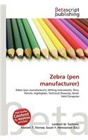 Zebra (Pen Manufacturer): (English)