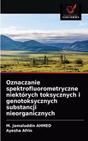 Oznaczanie spektrofluorometryczne niektórych toksycznych i genotoksycznych substancji nieorganicznych
