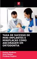 Taxa de Sucesso de Mini-Implantes E Miniplacas Como Ancoragem Em Ortodontia