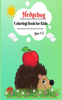 Hedgehog Coloring Book for Kids