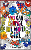 Inspirational Coloring Book for Girls