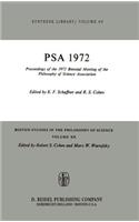 Proceedings of the 1972 Biennial Meeting of the Philosophy of Science Association