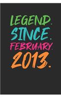 Legend Since February 2013