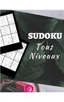 Sudoku Tous Niveaux: Amusez-vous quelque soit votre niveau - 150 pages - Grilles avec solutions - Facile, Intermédiaire, Expert - Adultes et enfants - Gros caractères
