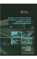 Design and Construction of Pavements and Rail Tracks