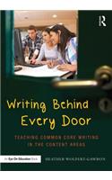 Writing Behind Every Door: Teaching Common Core Writing in the Content Areas(Eye on Education Books)