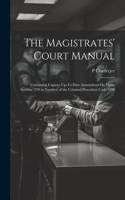 Magistrates' Court Manual