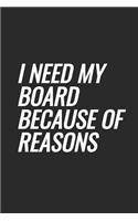 I Need My Board Because Of Reasons