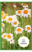 Lazy Daisy Notebook: Notebook Journal (6x9) Field of Daisies, Gardeners Gift