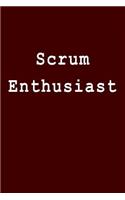 Scrum Enthusiast: Blank Lined Journal