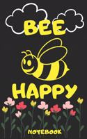 Bee Happy Notebook