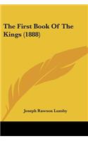 First Book Of The Kings (1888)