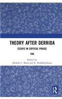 Theory after Derrida