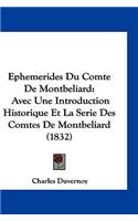 Ephemerides Du Comte de Montbeliard