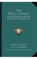 Bible's Seeming Contradictions