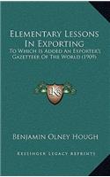 Elementary Lessons in Exporting