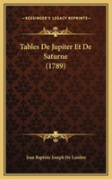 Tables De Jupiter Et De Saturne (1789)