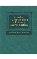 Annalen, Fuenfter Band