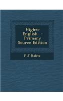 Higher English