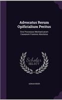 Advocatus Rerum Opificialium Peritus