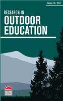 Research in Outdoor Education