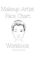 Makeup Artist Face Chart Workbook Athena Edition