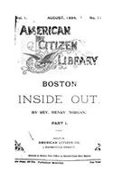 Boston Inside Out, A Story of Real Life - Part I