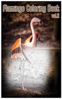 Flamingo: Coloring Book Vol.2: A Coloring Book Containing 30 Flamingo Designs in a Variety of Styles to Help You Relax
