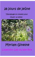 28 jours de jeûne