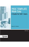 PROC TEMPLATE Made Easy