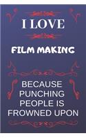 I Love Film Making Because Punching People Is Frowned Upon