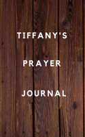 Tiffany's Prayer Journal