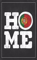 Home: Portugal Flag Planner for Portuguese Coworker Friend from Lisbon Undated Planner Daily Weekly Monthly Calendar Organizer Journal