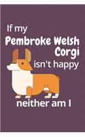 If my Pembroke Welsh Corgi isn't happy neither am I