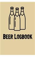 Beer Logbook: Craft Beer Brewing Recipe Notebook