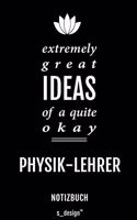 Notizbuch für Physik-Lehrer