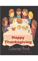 Happy Thanksgiving - Coloring Book