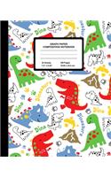 Graph Paper Composition Notebook