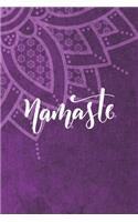 Namaste: Yoga Instructor Notebook Journal - 6" x 9" Lined Composition Notebook Gift for Women Yoga Teachers