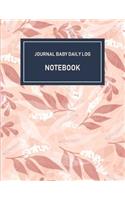 Journal baby daily log notebook