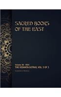 The Vedanta-Sutras: Volume 3 of 3(48 Sacred Books of the East)