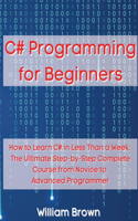 C# Programming for Beginners